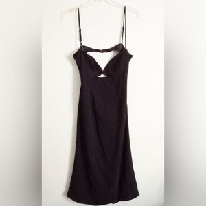 Bardot Women's Black Cutout Chic Cocktail Dress